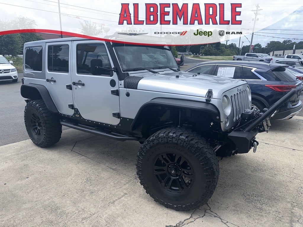 Used 2008 Jeep Wrangler Unlimited X with VIN 1J4GA39198L571662 for sale in Albemarle, NC