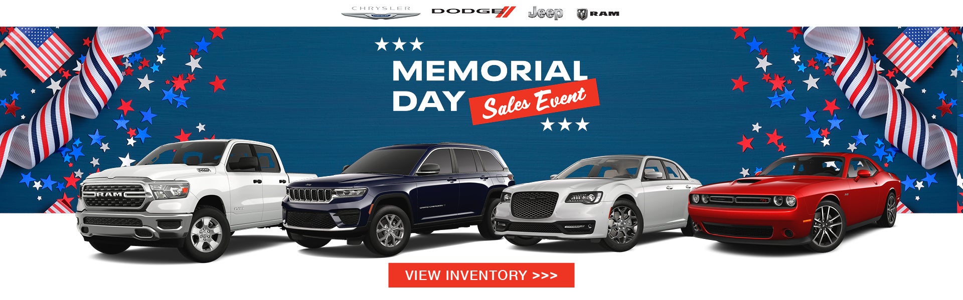 Memorial Day Sales Event!