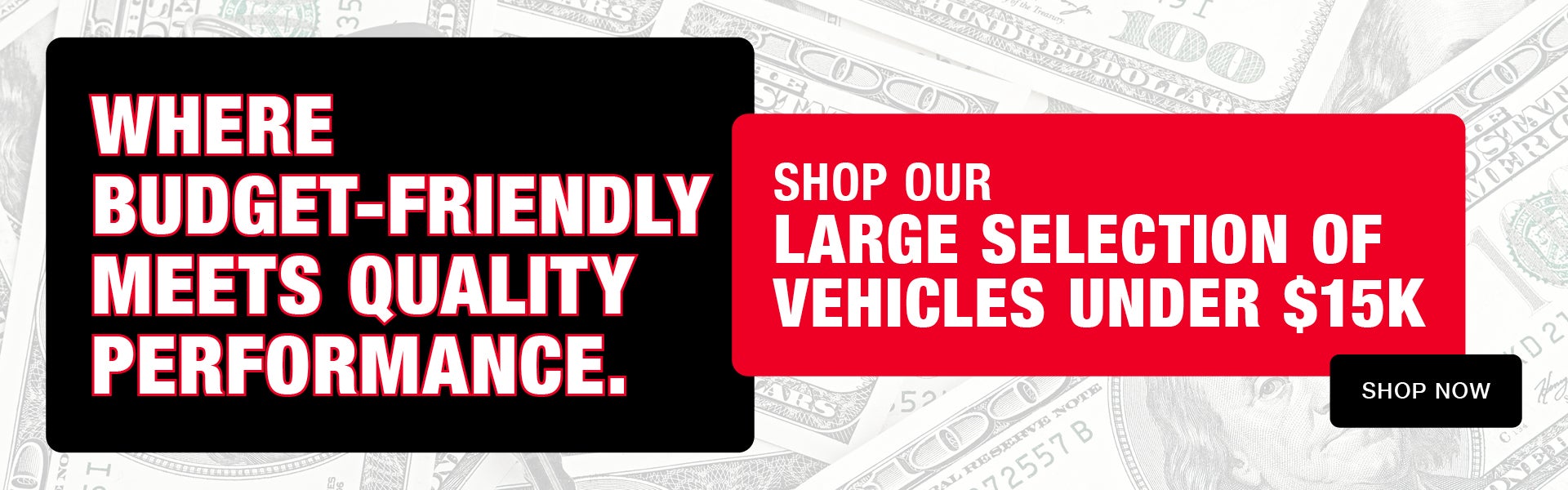 Don’t Break the Bank – We Have Budget-Friendly Vehicles in S